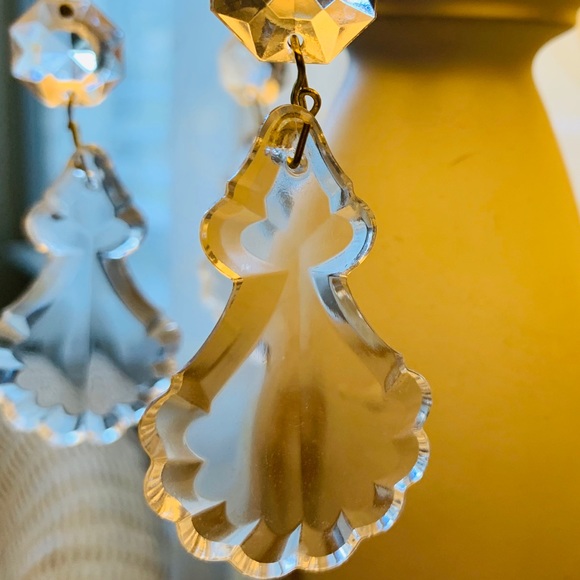 Accents Clear Crystal Chandelier Ornaments Set Of 5 Poshmark